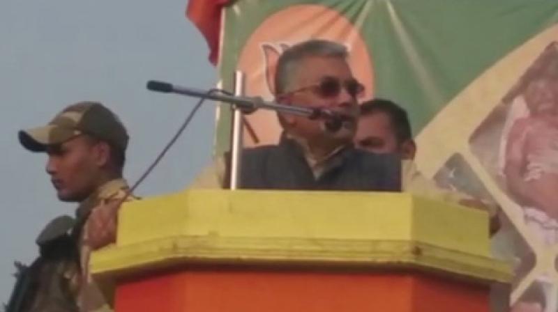 Ghosh also accused the police of lodging fake cases against his party workers.  (Photo: ANI | Twitter)