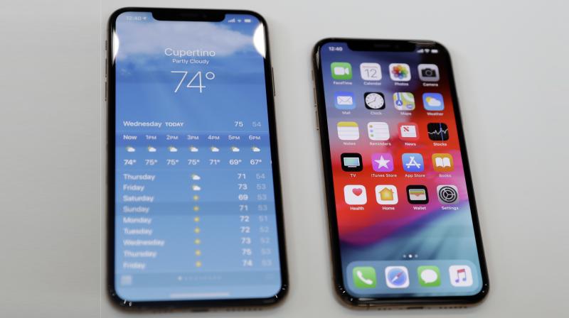 Ontario-based firm which rips open phones to analyse their contents and estimate the cost of the parts inside, said that the iPhone Xs Max with 256 gigabytes of storage capacity contains about $443 in parts and assembly costs, compared with $395.44 for the 64-gigabyte version of last years iPhone X. (Photo: AP)