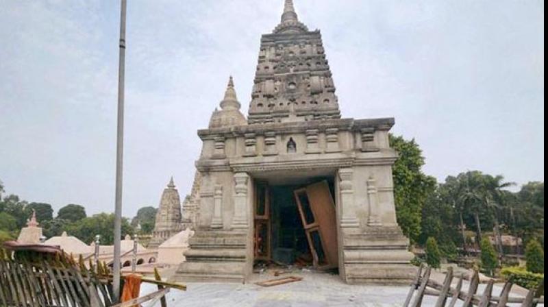 Serial explosions rocked the renowned temple town of Bodh Gaya, including four in the Mahabodhi Temple complex. (Photo: File)