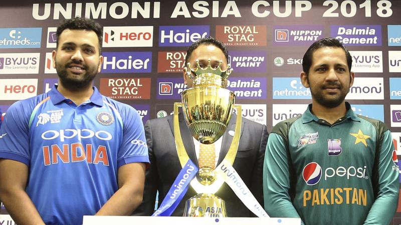 Rohit Sharma-led India will take on arch-rivals Pakistan in what could be an emotionally charged Asia Cup encounter in Dubai on Wednesday. (Photo: AP)