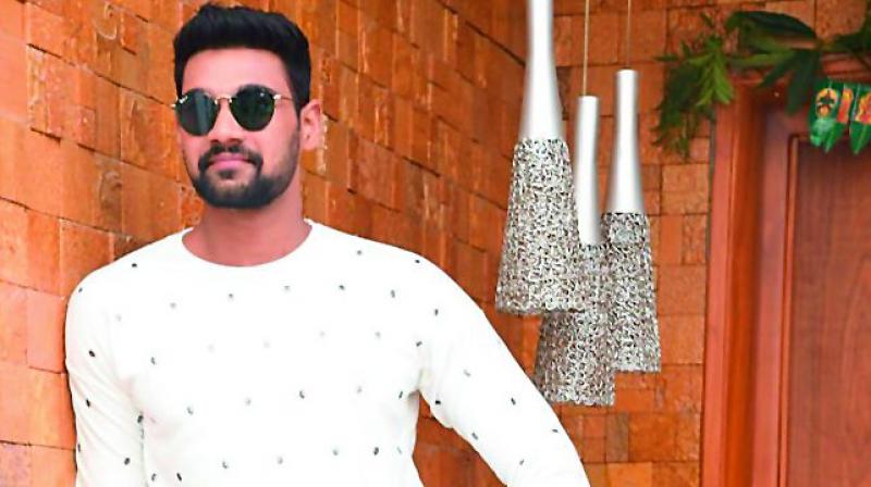 Bellamkonda Sreenivas seems to have had it quite easy, having already worked with directors like V.V. Vinayak and Boyapati Srinu. (Photo: DC)