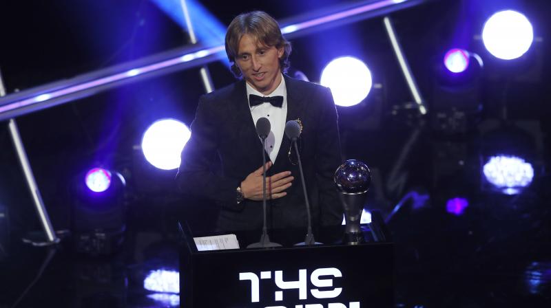 Luka Modric won the Champions League with Real and then played a major role in Croatias run to the World Cup final where they were beaten by France. (Photo: AP)