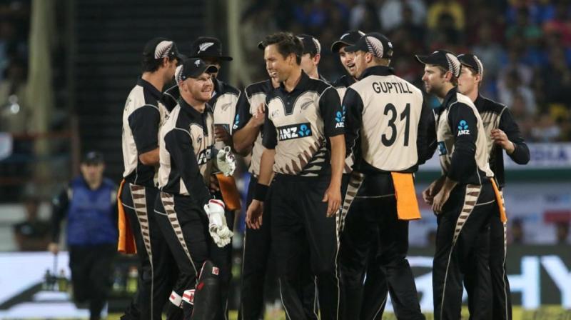 Trent Boults spell of 4-34 helped New Zealand defeat India by 40 runs.(Photo: BCCI)