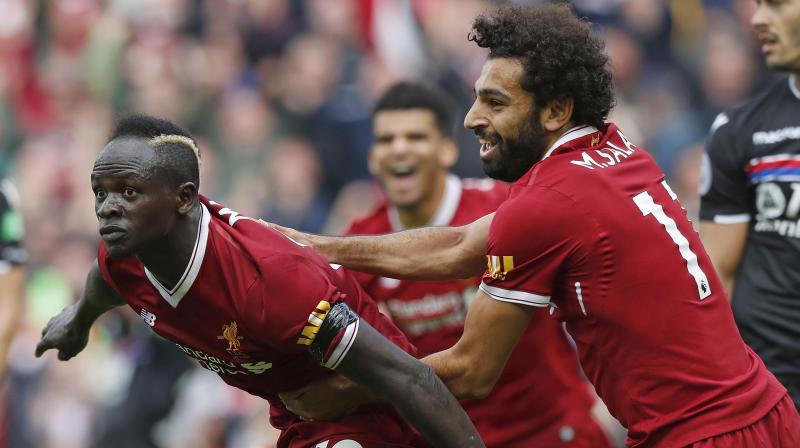 Sadio Mane took advantage of a mistake by Crystal Palace midfielder Luka Milivojevic and steered the ball past Wayne Hennessey in the 73rd minute, prompting Liverpool manager Juergen Klopp to praise the home sides persistence. (Photo: AP)