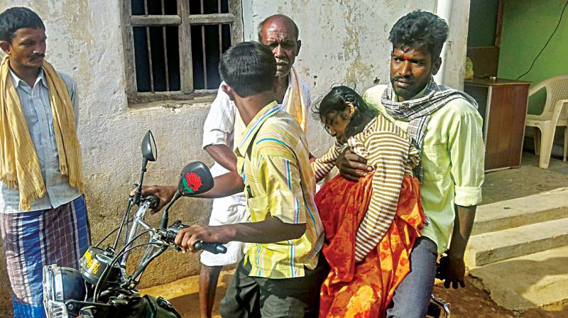 The death of the girl, Rathnamma has left the people of Tumakuru as angry and dismayed.