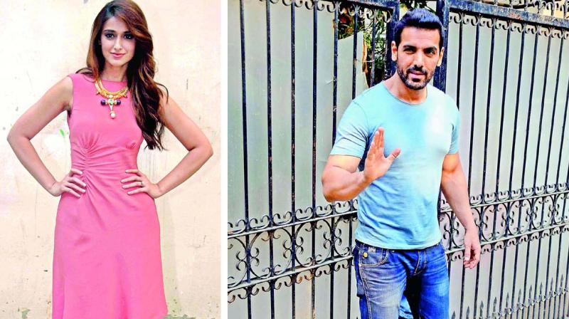 Ileana D Cruz and John Abraham