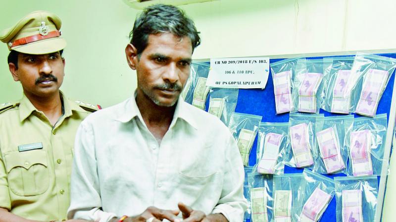 Efforts were made to trace and apprehend Ramulu and he was arrested on Monday (Image DC)