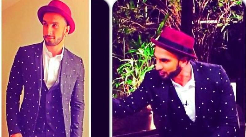 Ranveer Singh show us how to carry off Polka dots with elan