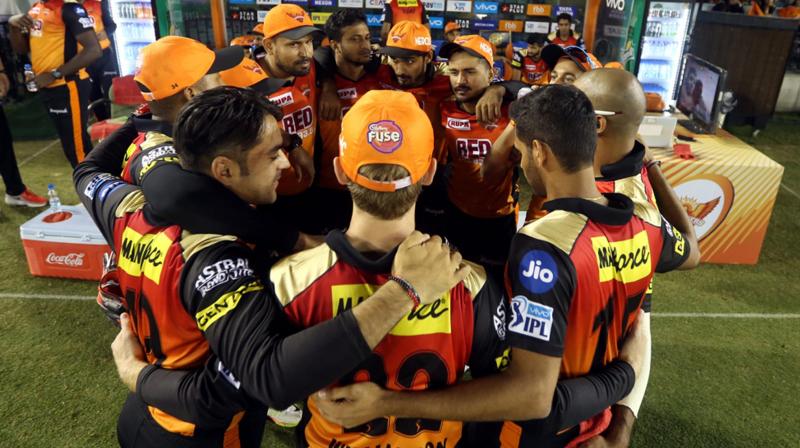 Their unbeaten run in the tournament snapped by the Gayle Storm, Sunrisers Hyderabad (SRH) would look to bounce back when they take on Chennai Super Kings (CSK) in an Indian Premier League (IPL) match on Sunday. (Photo: BCCI)