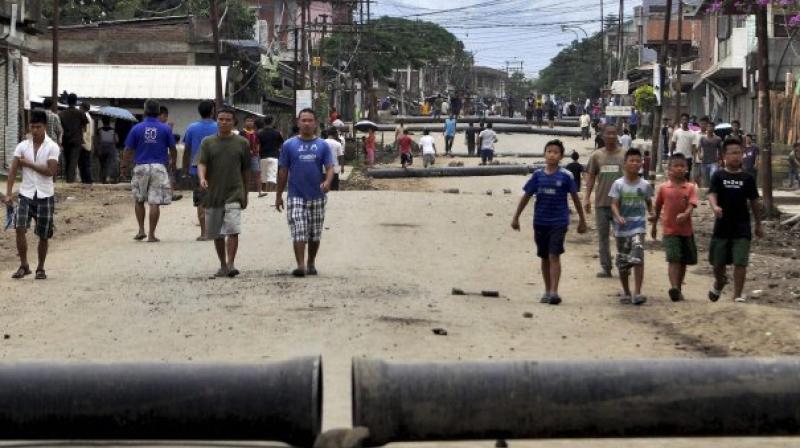 The United Naga Council (UNC) has imposed an indefinite economic blockade on the National Highways of Manipur since November 1 hampering supply of essential items. (Photo: Representational Image/PTI)