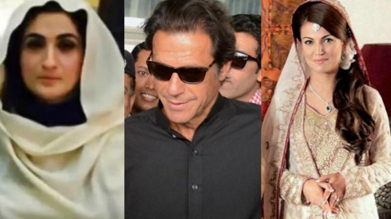 Imran Khans marraige with Reham (right), then a TV anchor, lasted barely for 10 months. (Photo: AP)