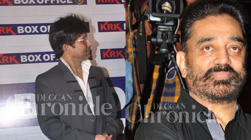 KRK insults Kollywood legend Kamal Haasan, calls him chai cum paani