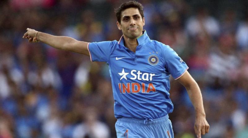 Ashish Nehra still works up pace in the 140 clicks region consistently, something one doesnt associate with pacers of his age.(Photo: AP)