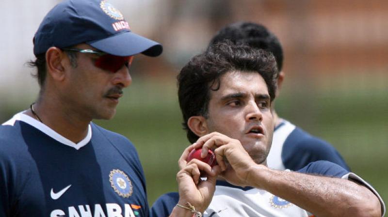 Ravi Shastri is known to have had a feud with former India skipper Sourav Ganguly. (Photo: AFP)