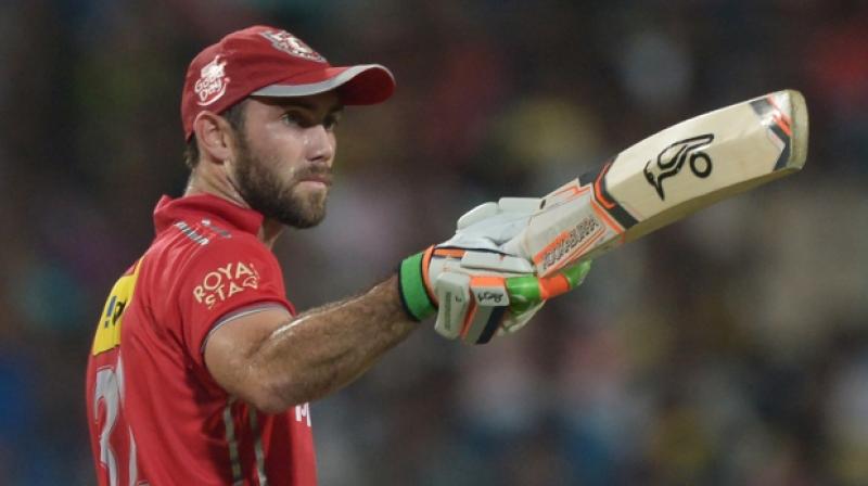 Glenn Maxwell scored a duck in KXIPs 51-run defeat against Delhi Daredevils. (Photo: AFP)