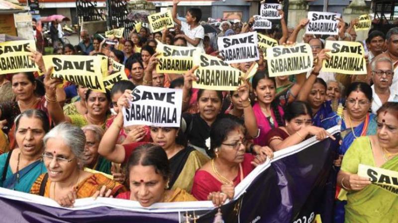 Countering Mr Pillais allegations, Dr Tharoor cited his Op-Ed comment in a leading news website, saying how Sabarimala issue left \instinctive liberals\ like him torn.