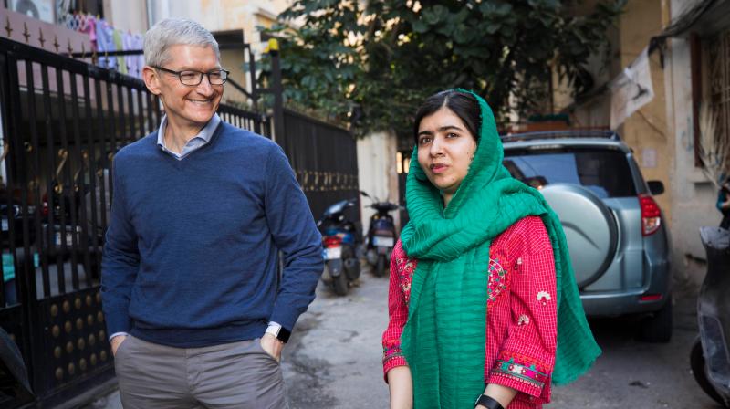 Apple will become the funds first Laureate partner, enabling a significant expansion of Yousafzais effort to support girls education and advocate for equal opportunity, it said.