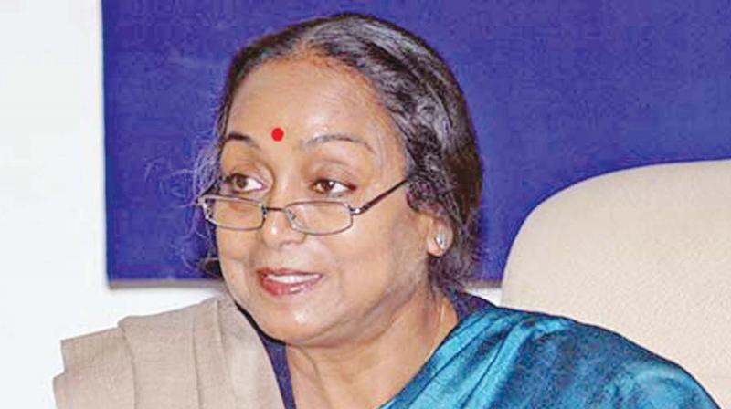 Presidential candidate Meira Kumar