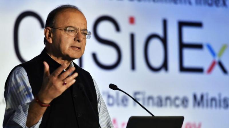 Terming the MSME sector as the backbone of the economy, Finance Minister Arun Jaitley on Saturday said the sector would lead the current consolidation phase of the economy. (Photo: PTI)