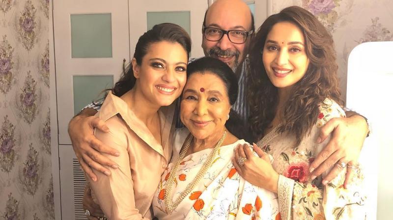 Kajol, Madhuri Dixit-Nene and Asha Bhosle.