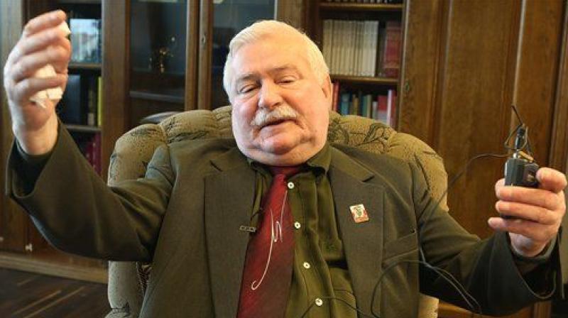 Walesa, who co-founded the independent Solidarity union and then negotiated a bloodless end to communism in Poland in 1989, has repeatedly denied the authenticity of the documents and once again called the accusations a \lie\ on Saturday. (Photo: AP)