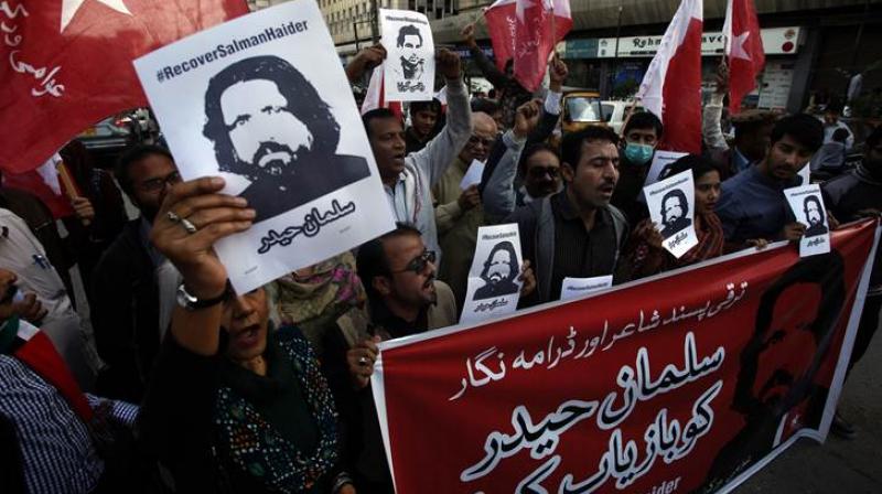 Rights groups have been protesting and demanding that the government locate the missing acitvists. (Representational Image)