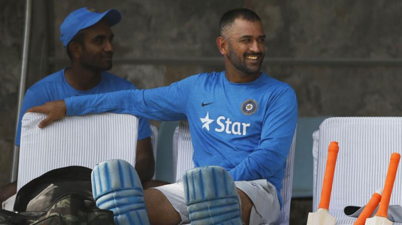 As far as MS (Dhoni) is concerned, he has enough experience. He has shown over the years that he has enough capabilities as a batsman, said Indian coach Anil Kumble. (Photo: AP)