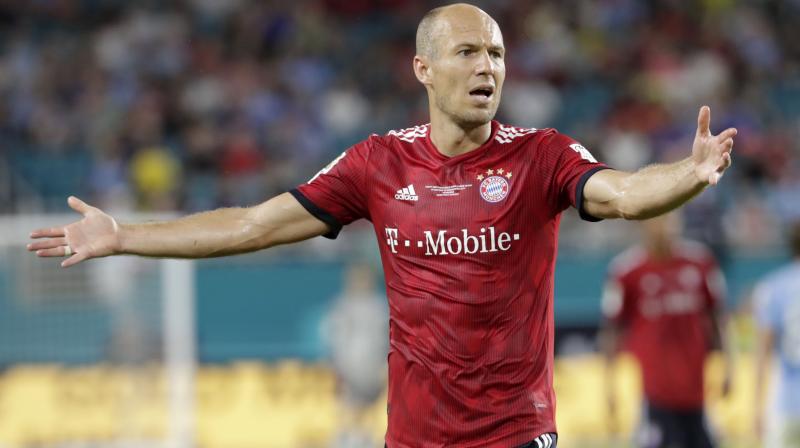 Robben has 143 goals and 101 assists in 305 games for Bayern since joining from Real Madrid in 2009. (Photo: AP)