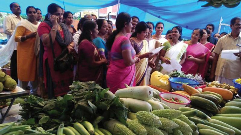 Kudumbasree aims to reduce dependence on other states and make home grown vegetables available for Onam.