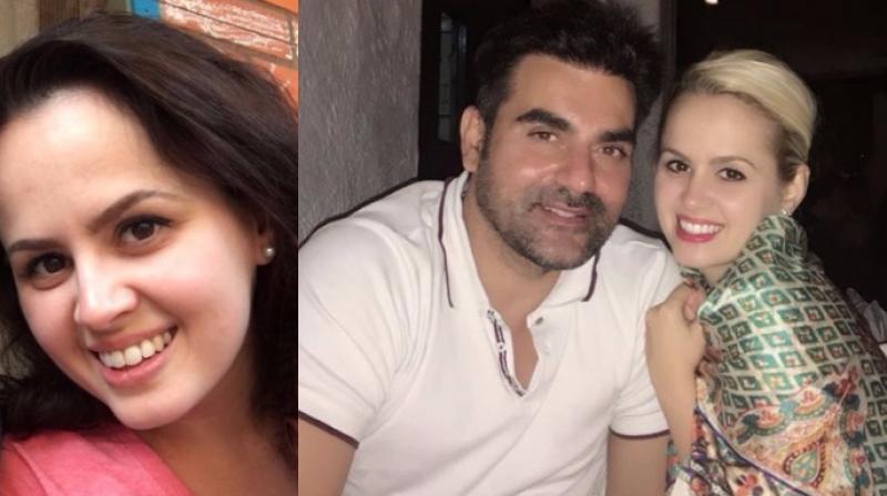 (L)Alexandria and Arbaaz Khan. The actor-producer has posted many pictures with her on his Instagram account.