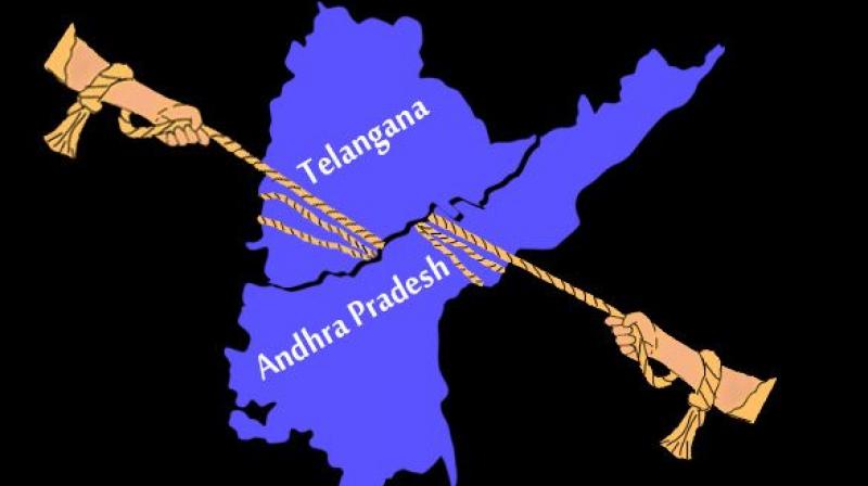 Enraged over AP staff breaking a locked door, Telangana authorities lodged a complaint with the Union home ministry.