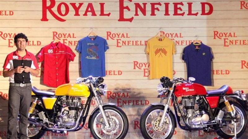 Indias Eicher Motors makes Royal Enfield classic motorbikes. (Photo: PTI)