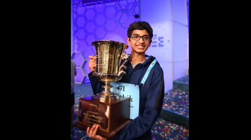 Indian-American boy wins National Spelling Bee title, USD 42,000 cash prize