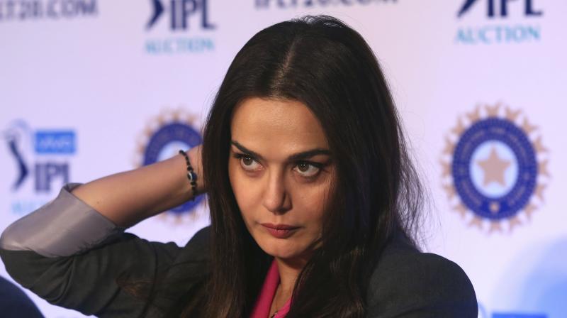 Some furious cricket fans wasted no time in slamming Preity Zinta, who is also the co-owner of Indian Premier League (IPL) side Kings XI Punjab (KXIP). (Photo: PTI)