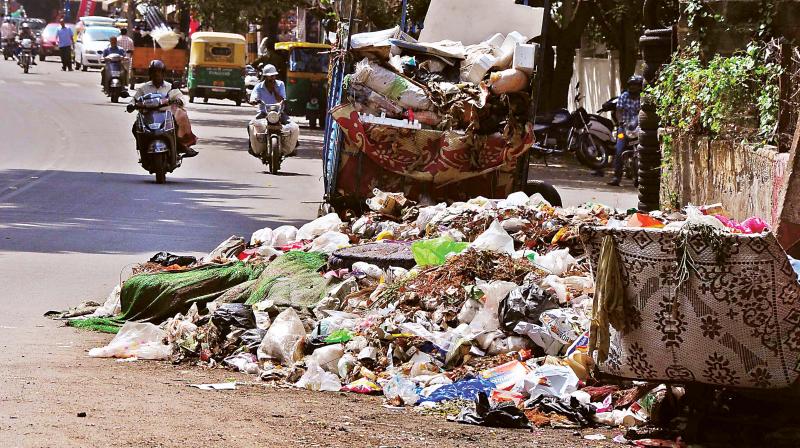 Noting that Bengaluru produces around 4,000 tonnes of waste daily, a civic group, Solid Waste Management Round Table (SWMRT), also blames delay in clearing major projects by the state government for  the waste going untreated in the city.  The problem is aggravated if big projects like the bio-methnanization plant and setting up of organic waste converters for composting are stalled,  it says.