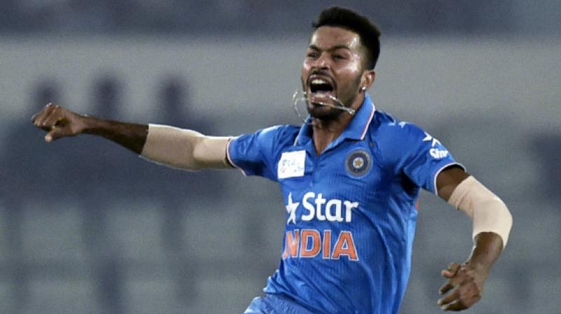 Hardik Pandya, who has played 17 ODIs and 19 international T20s for India, is yet to represent India in the longest format. (Photo: AFP)