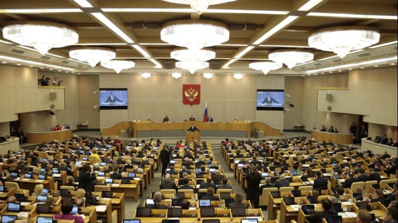 The State Duma, lower house of the Russian parliament. (Photo: AP)