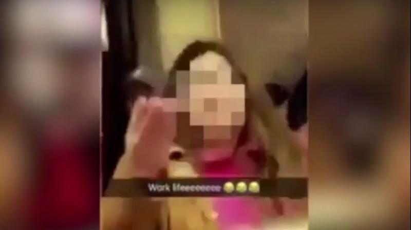 The video footage of racial abuse had been passed to Greater Manchester Police.