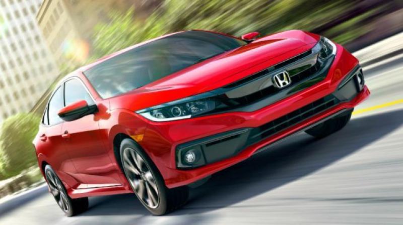 Honda unveiled the tenth-gen Civic facelift in August 2018 with a couple of pictures.