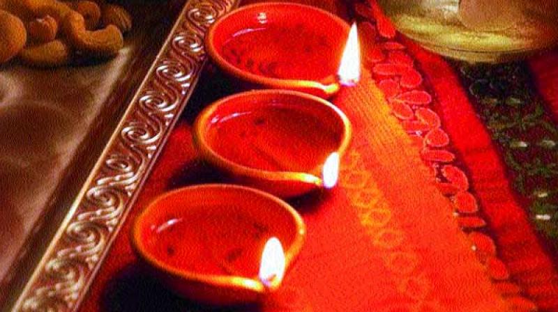 Our prayer to Goddess Laxmi on Diwali night is to bless us with true knowledge.  (Representational Images)
