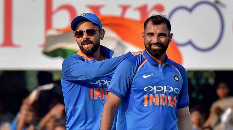 Asked whether Shami is an important contender for the World Cup squad, Ghavri replied: \100 percent\. (Photo: PTI)