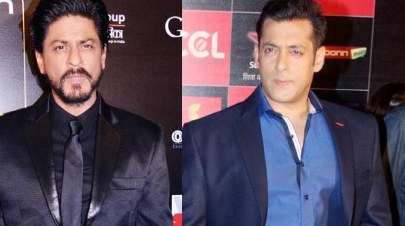Shah Rukh Khan and Salman Khan have become thick friends today.