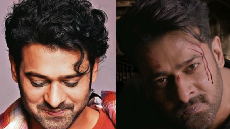 (L) Prabhas new look from Saaho, (R) still from the teaser.