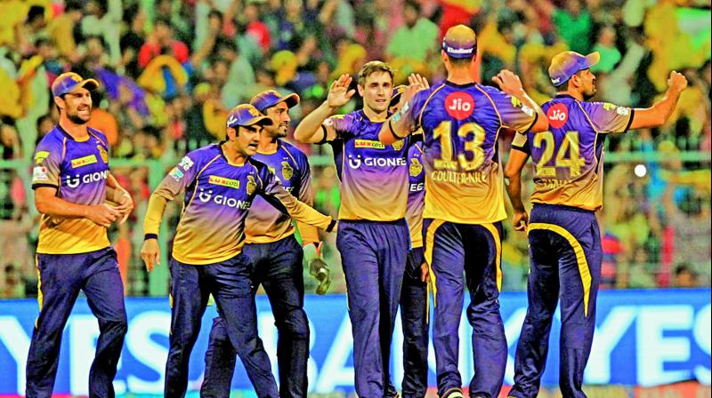 Kolkata Knight Riders are sitting pretty at the top of the table. (Photo: BCCI)