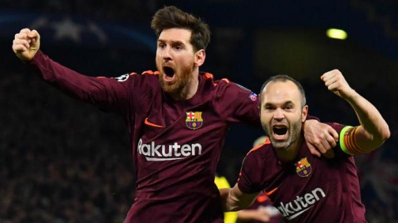 Barcelona completed a league and cup double after thrashing Sevilla 5-0 in last weeks Copa del Rey final, regaining the Spanish crown from Real Madrid and relegating Deportivo in the process. (Photo: AFP)