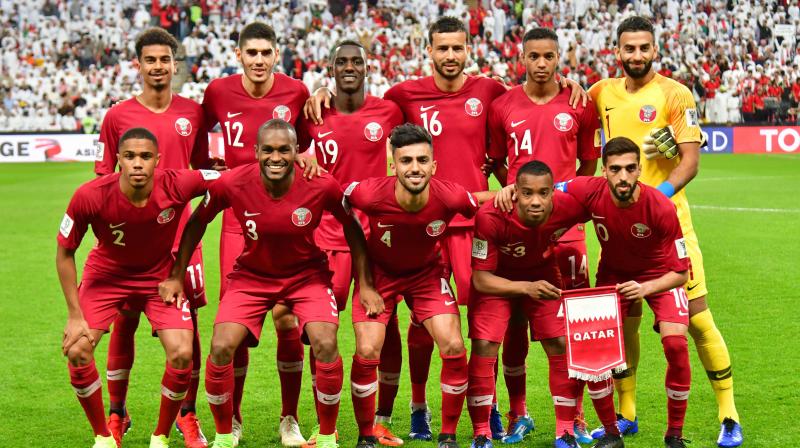 he UAE made its protest after the home side were thrashed by Qatar, their arch-rivals, in a stormy semi-final that saw the winning team pelted with shoes and plastic bottles. (Photo: AFP)