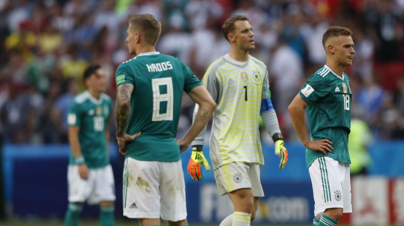 Germany had won only once in six matches and that became seven when they lost to Mexico in Moscow. In the end, it was the victory over Sweden that was the one-off. (Photo: AP)