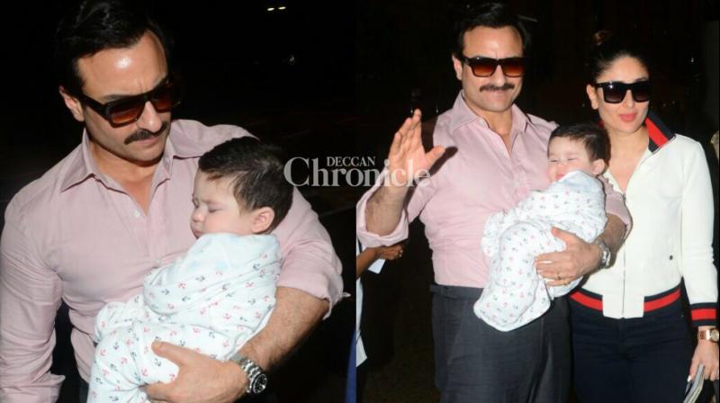 Saif, Kareena, Taimur set off to Switzerland for little ones first vacation