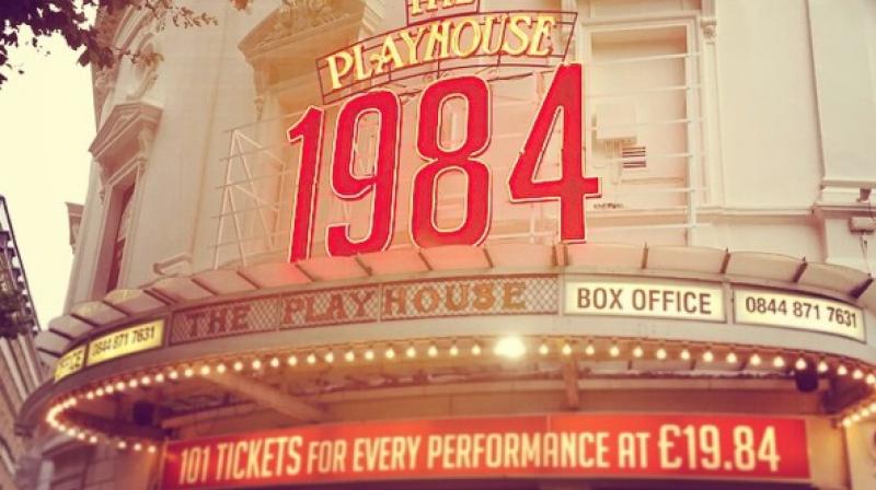 The play adaptation of 1984 earned rave reviews in the UK in the year 2014. (Photo: Instagram)