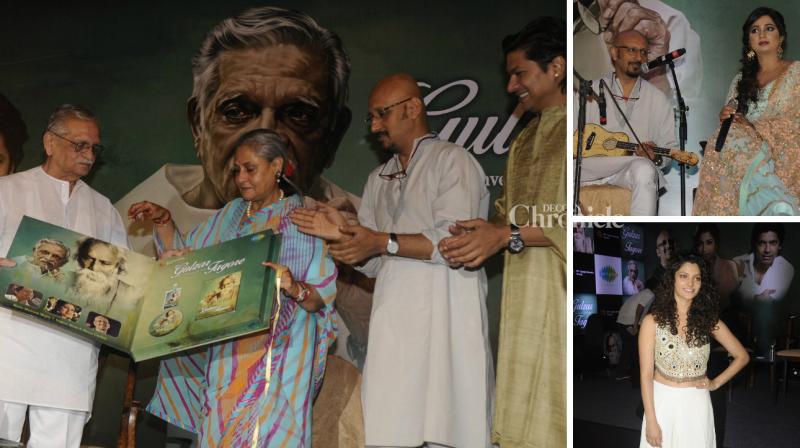 Shreya, Shaan, Jaya Bachchan launch Gulzars album on Tagores poems